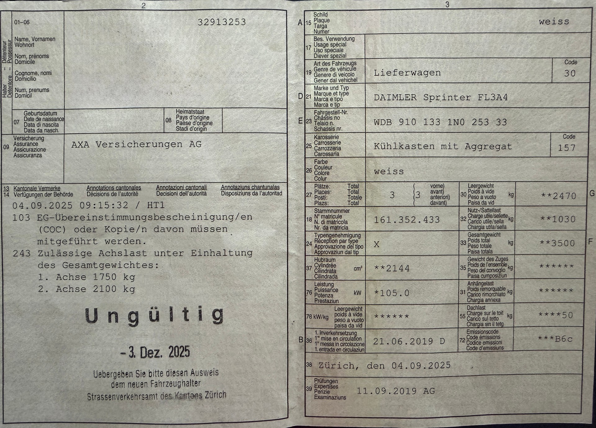 MERCEDES-BENZ 314 CDI Kühlkasten mit Aggregat-image-15