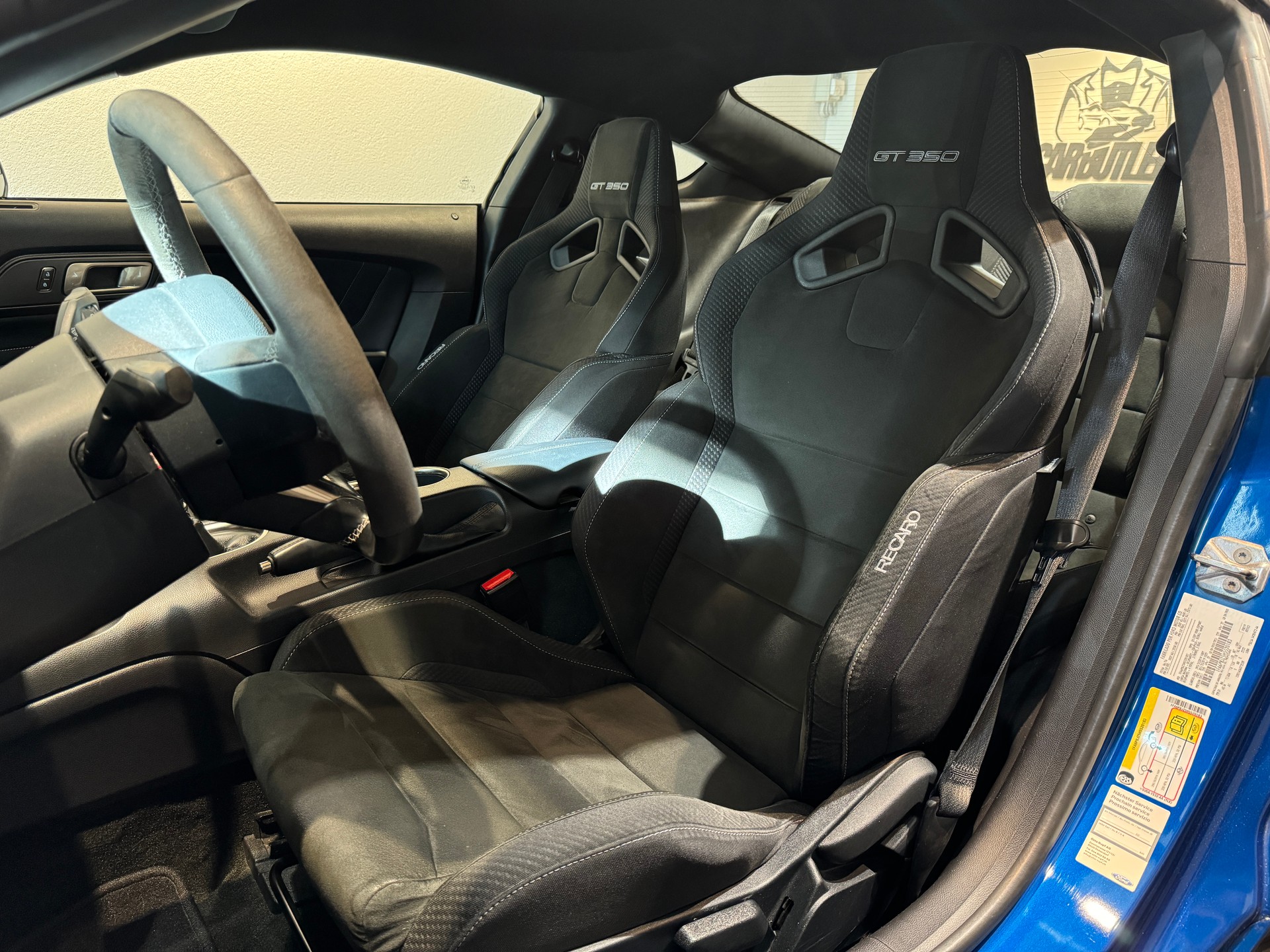 FORD Mustang SHELBY GT350 5.2 V8 RECARO VELOCITY BLUE🚀-image-13