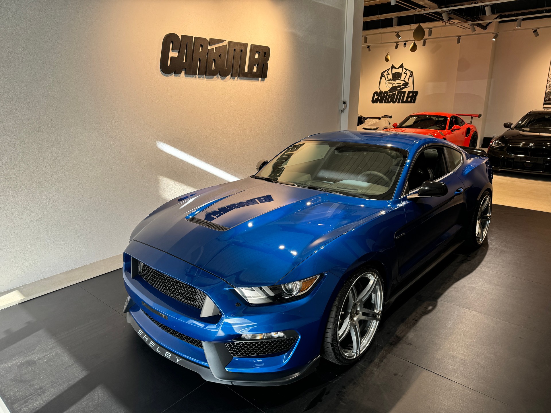 FORD Mustang SHELBY GT350 5.2 V8 RECARO VELOCITY BLUE🚀-image-2