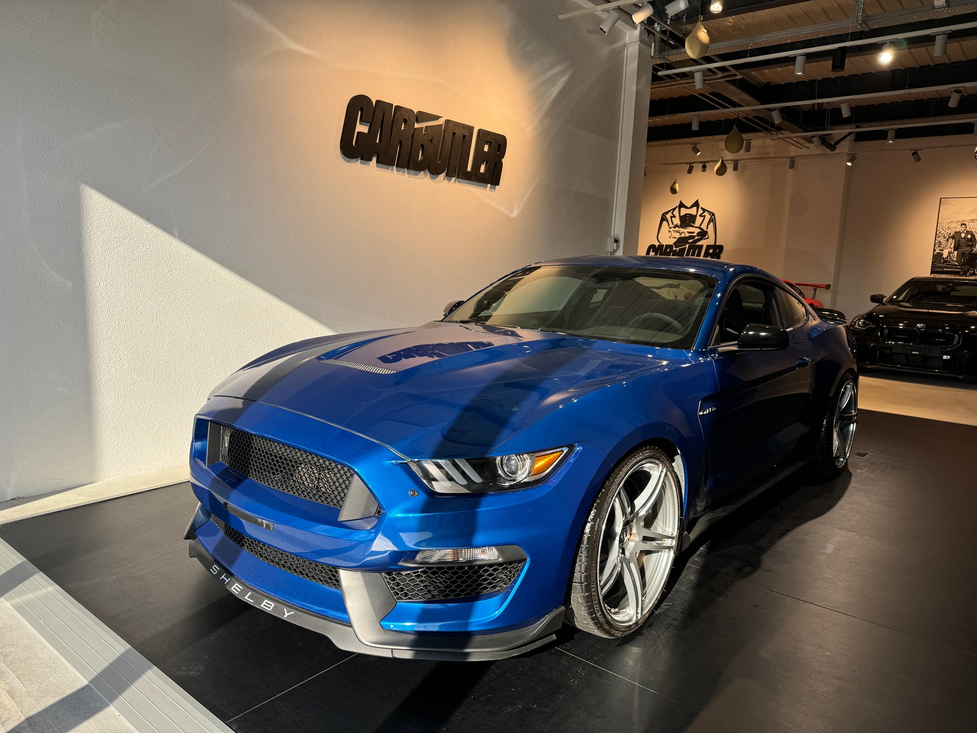 FORD Mustang SHELBY GT350 5.2 V8 RECARO VELOCITY BLUE🚀-image-1