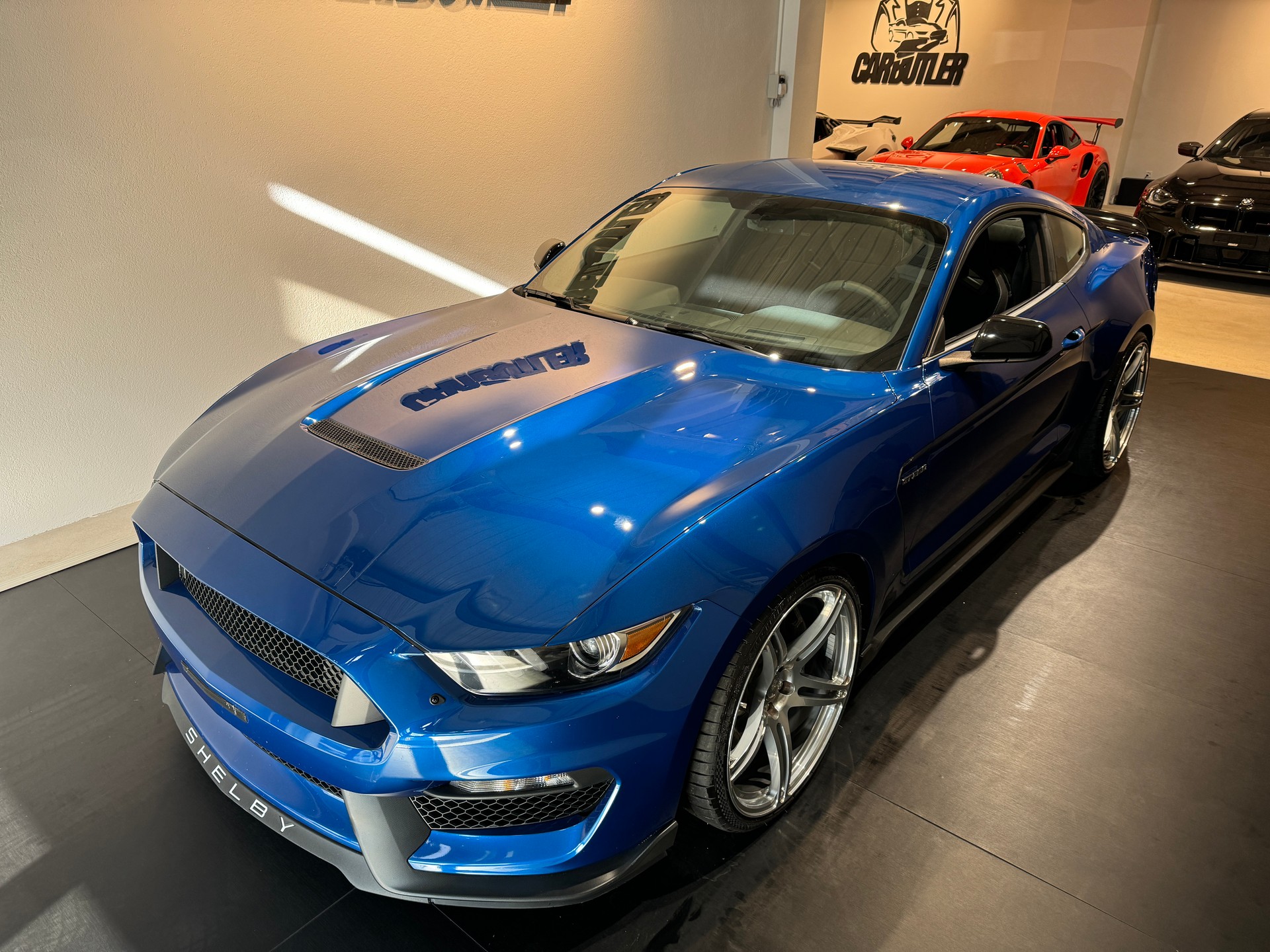 FORD Mustang SHELBY GT350 5.2 V8 RECARO VELOCITY BLUE🚀-image-4