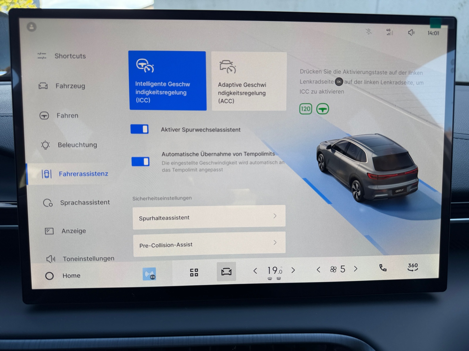 GEELY E5 Pro Elektro FWD 360°-Kamera-image-21
