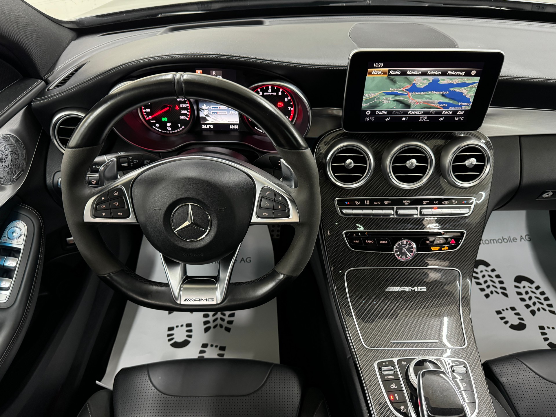 MERCEDES-BENZ C 63 S AMG 510PS Black Edition! Performance-Abgasanlage Speedshift-image-11