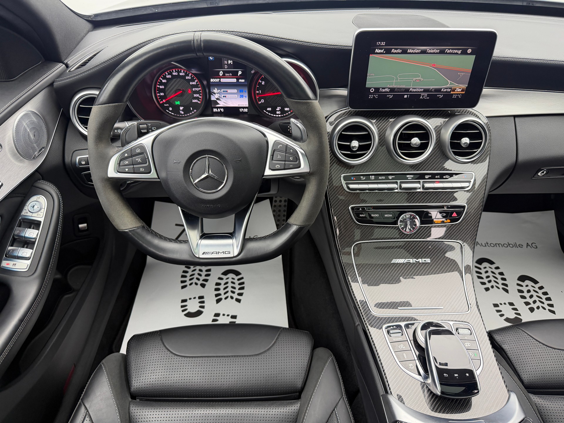 MERCEDES-BENZ C 63 S AMG 510PS Black Edition! Performance-Abgasanlage Speedshift-image-11
