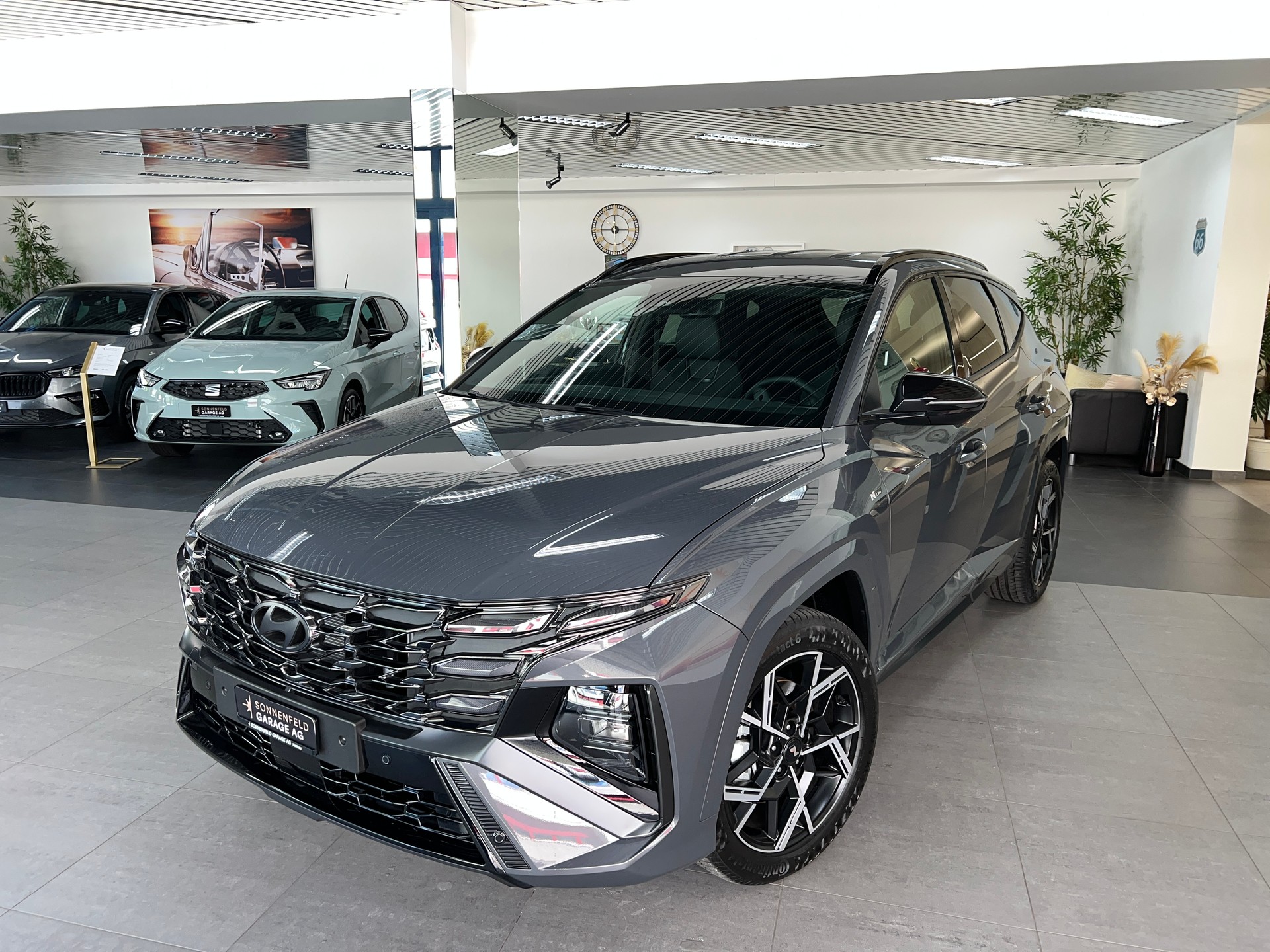 HYUNDAI Tucson 1.6 TGDI 48V N-Line 4WD DCT / 5 Jahre Garantie-image-2
