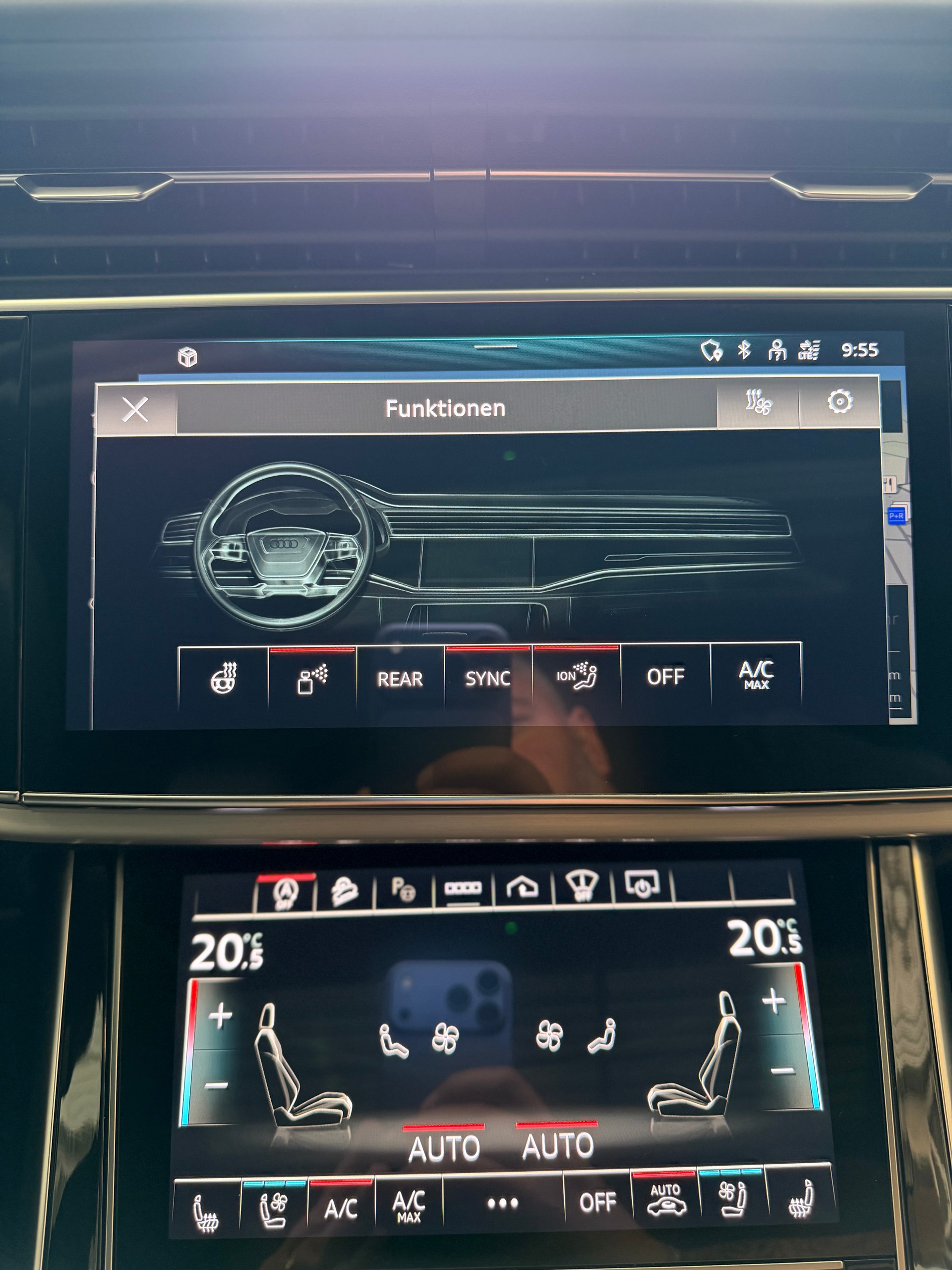AUDI SQ7 TFSI quattro | CH | Audi Garantie 2027 | NP: 170K | 22" | Black Optik | Massage | Pano | 7Sitz |-image-37