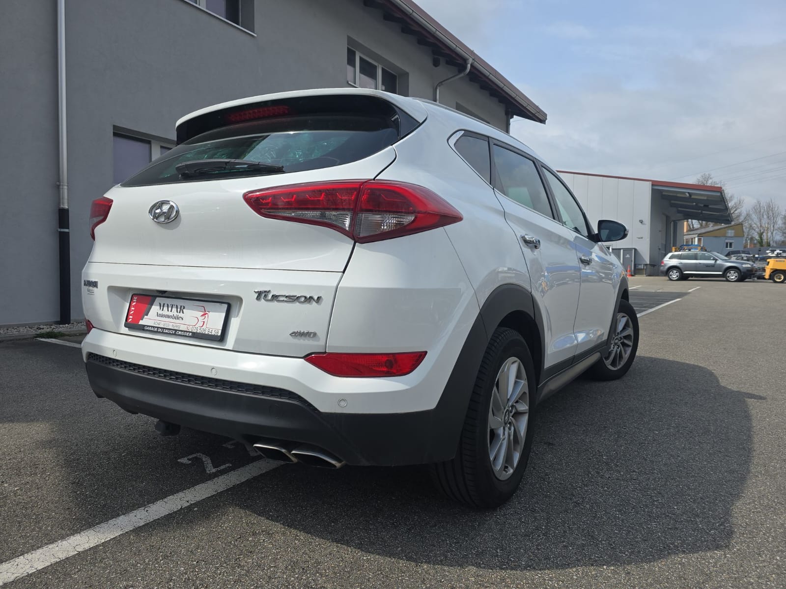 HYUNDAI Tucson 2.0 CRDI Vertex 4WD Automatic ** Ab MFK ** Expertisé **-image-1
