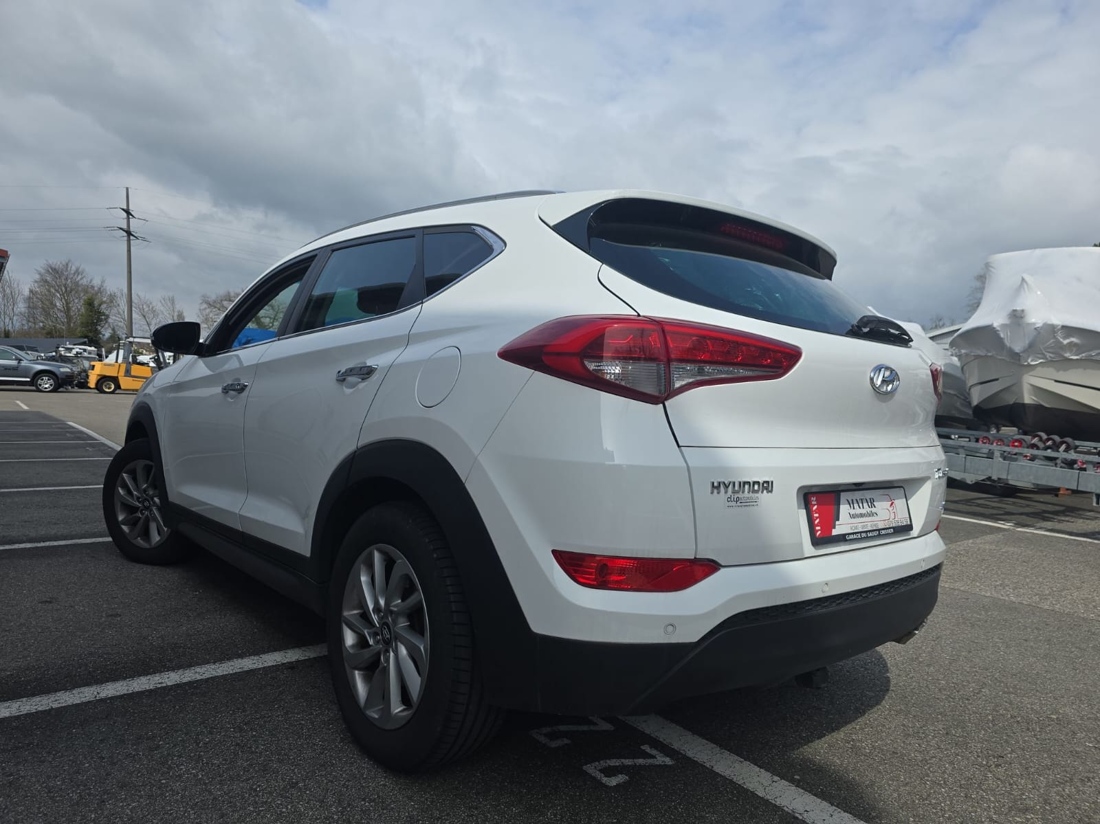 HYUNDAI Tucson 2.0 CRDI Vertex 4WD Automatic ** Ab MFK ** Expertisé **-image-2