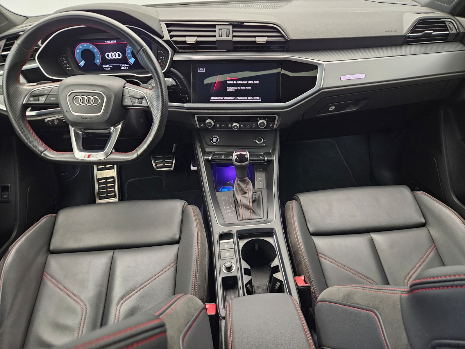 AUDI Q3 Sportback 40 TFSI S line quattro S-tronic-image-9