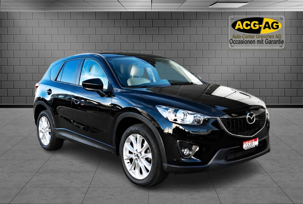 MAZDA CX-5 2.2 D HP Revolution AWD Automatic ** Voll-Leder ** Gr-Navi ** RF-Kamera ** Anh-Kupplung ** Sitzmemory **-image-0