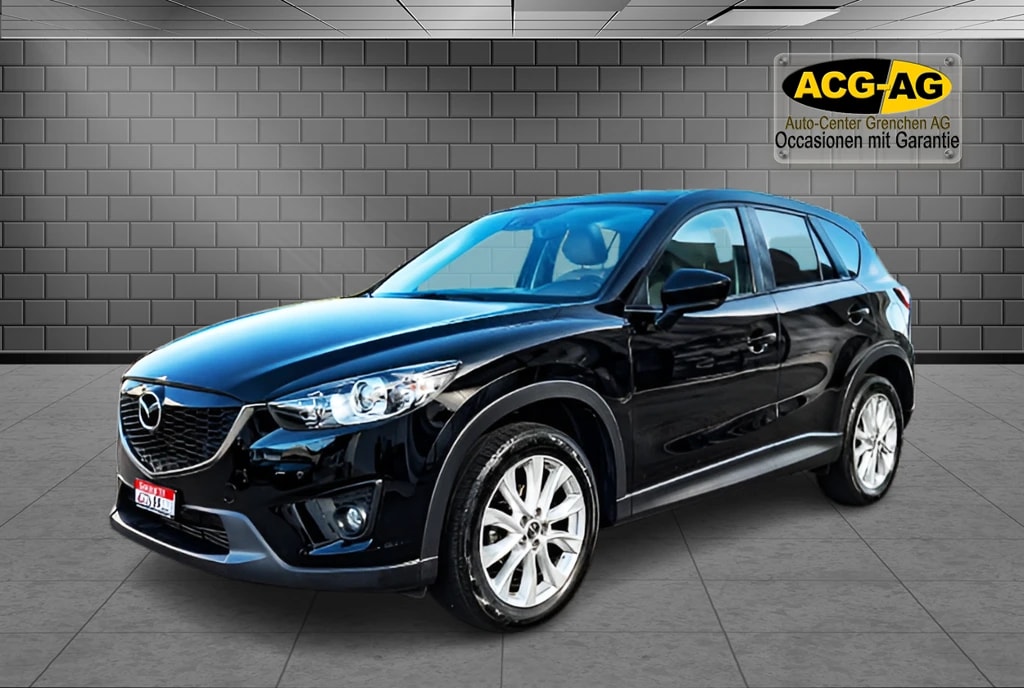 MAZDA CX-5 2.2 D HP Revolution AWD Automatic ** Voll-Leder ** Gr-Navi ** RF-Kamera ** Anh-Kupplung ** Sitzmemory **-image-2