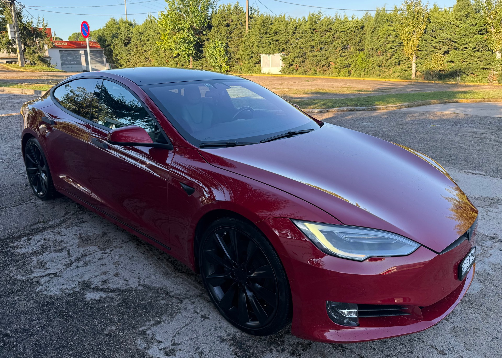 TESLA Model S Maximale-Reichweite Raven Neue Batterie-image-0