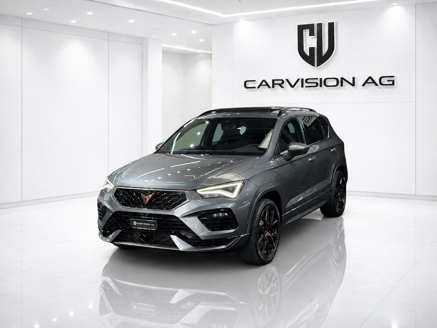 CUPRA Ateca 2.0TSI VZ 4Drive DSG * Panorama-Glasdach * Anhängerkupplung * Supersportlenkrad *-image-0