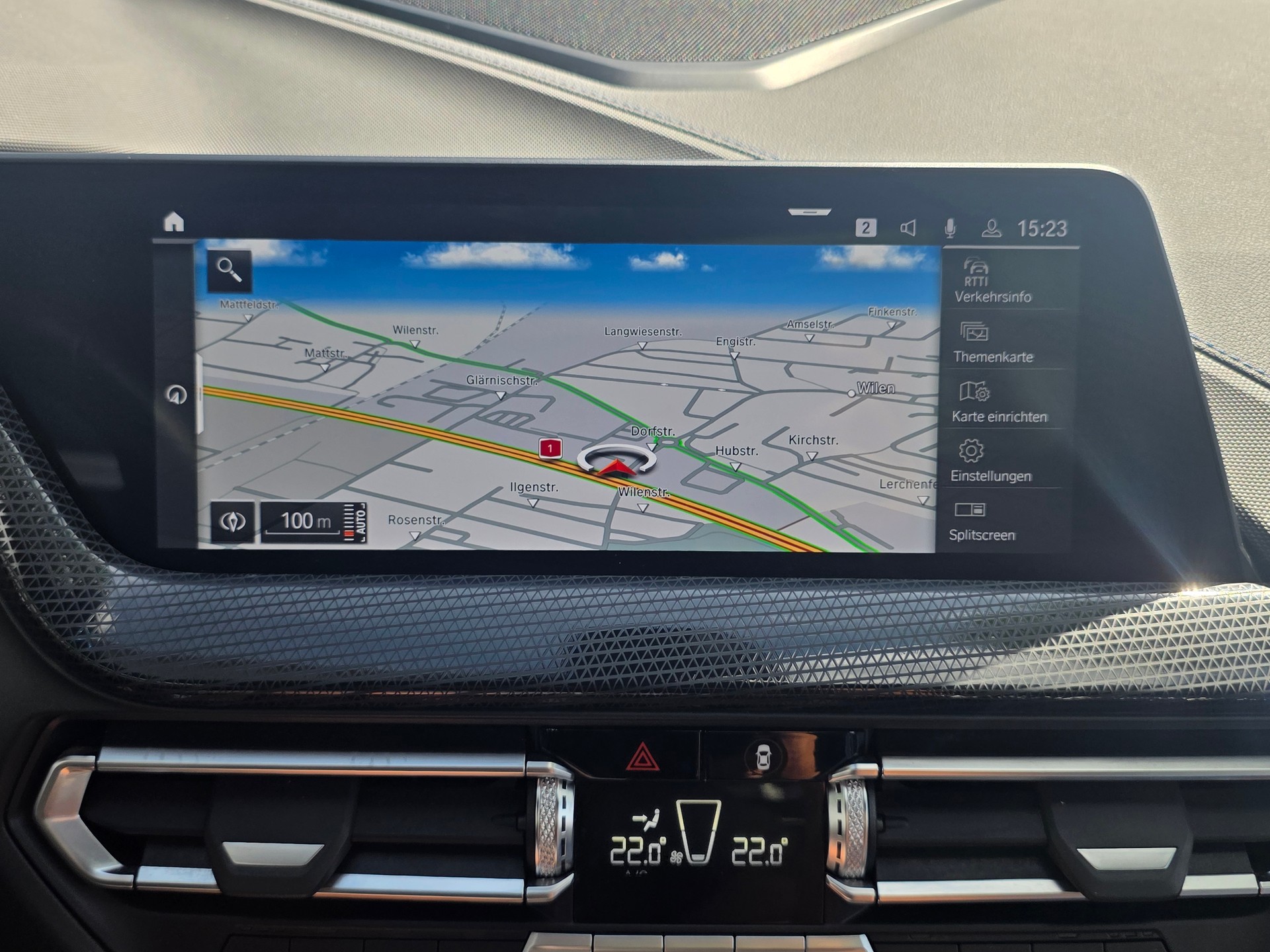 BMW 118d Steptronic M Sport / VOLLAUSSTATTUNG -PANORMA -KOMFORT PAKET -ASSISTENZ PAKET -ADAPTIVE LED -M SPORTBREMSEN-image-9