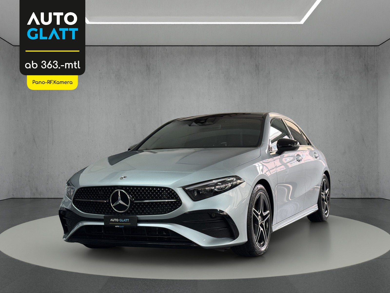 MERCEDES-BENZ A 200 Limousine 7G-DCT Night-Paket "Pano-RF.-Kamera-Multibeam LED"-image-0
