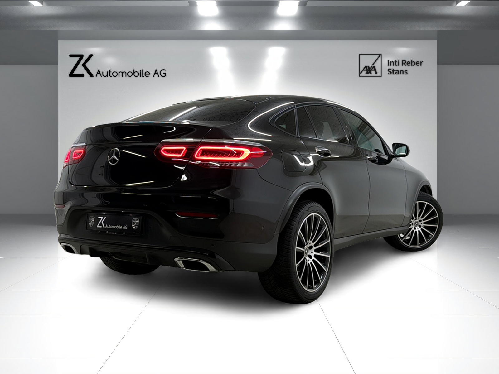 MERCEDES-BENZ GLC Coupé 300 AMG Line 258PS Obsidianschwarz 4Matic 9G-Tronic / Panoramadach / 360° Kamera / Leder / Head-Up-Display / Keyless /-image-1