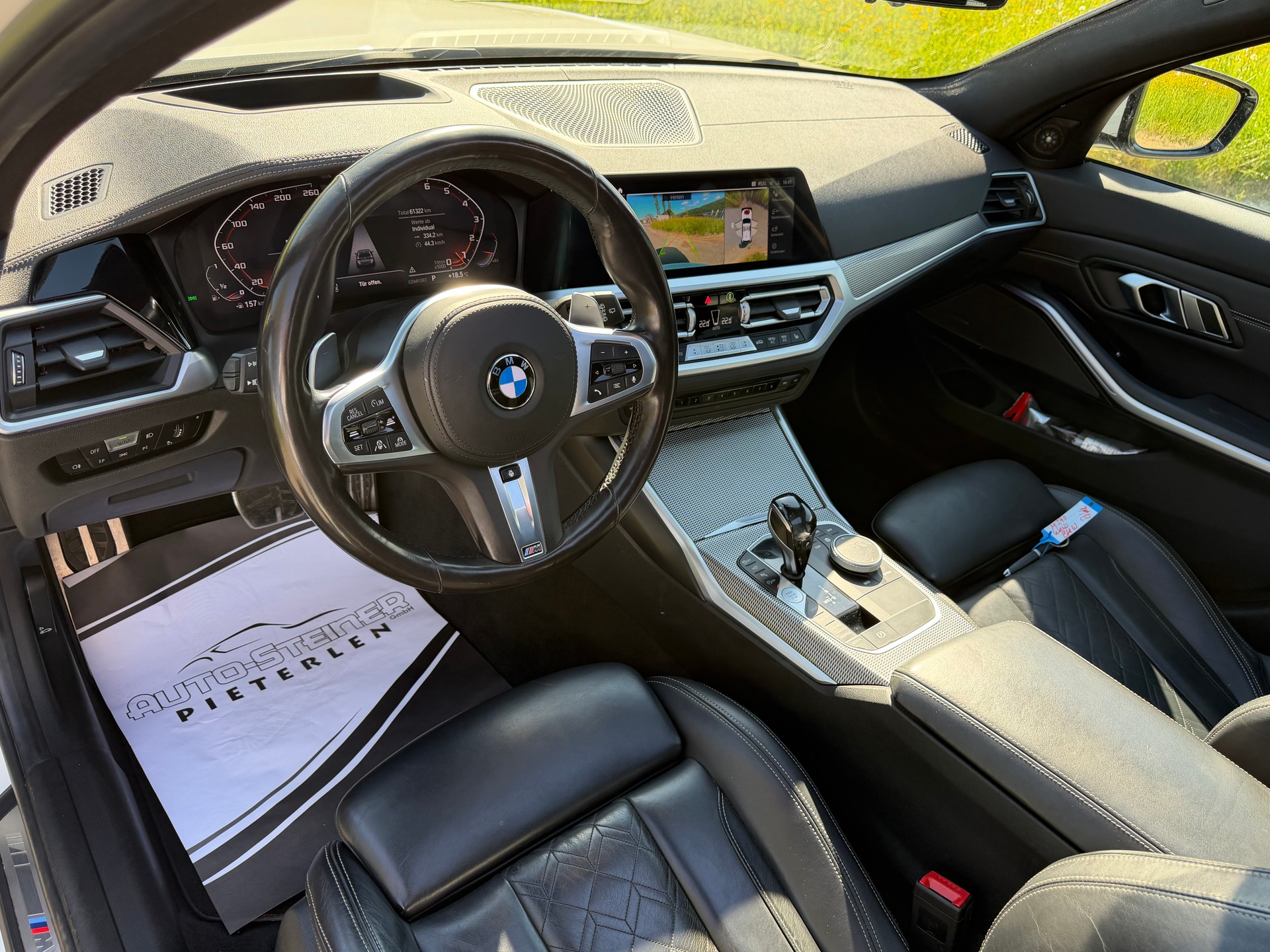 BMW "M340i X-DRIVE KOMBI M-SPORT" BMW GARANTIE !! AB MFK AB SERVICE MIT AHK 1800 KG ZUGLAST. KM 61`000. TOP AUSSTATTUNG !!-image-41