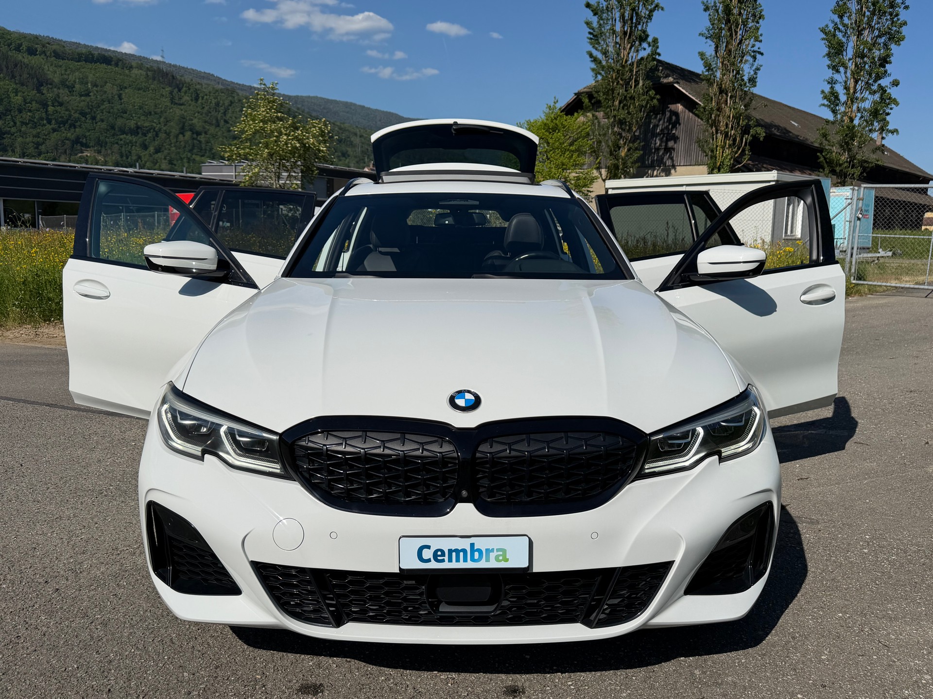BMW "M340i X-DRIVE KOMBI M-SPORT" BMW GARANTIE !! AB MFK AB SERVICE MIT AHK 1800 KG ZUGLAST. KM 61`000. TOP AUSSTATTUNG !!-image-5