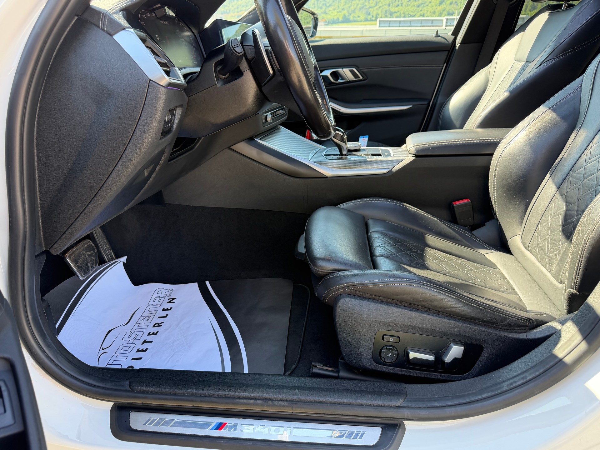 BMW "M340i X-DRIVE KOMBI M-SPORT" BMW GARANTIE !! AB MFK AB SERVICE MIT AHK 1800 KG ZUGLAST. KM 61`000. TOP AUSSTATTUNG !!-image-45