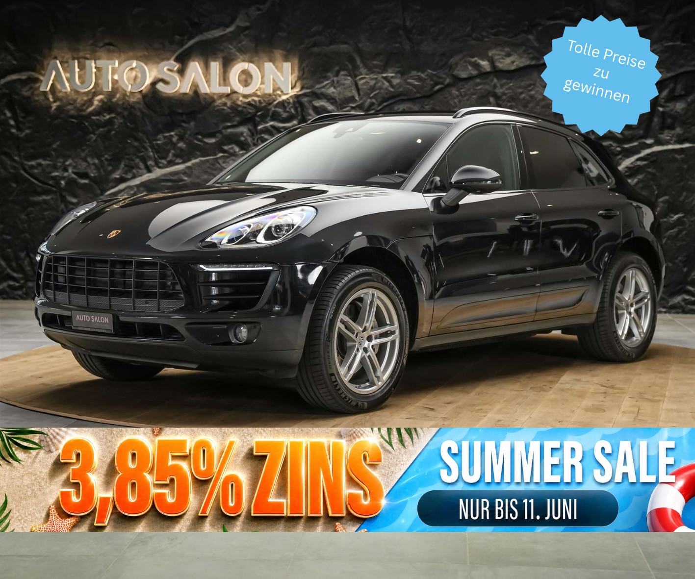 PORSCHE Macan 3.0 V6 S Diesel *Xenon-Scheinwerfer*Sitzheizung*Rückfahrkamera*