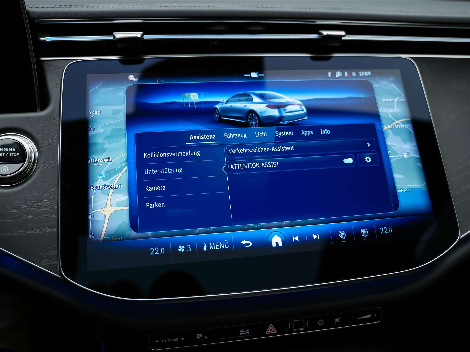 MERCEDES-BENZ E 220 d AMG Line 9G-Tronic "21" Felgen*Werksgarantie*Panorama*Lenkradheizung*-image-37