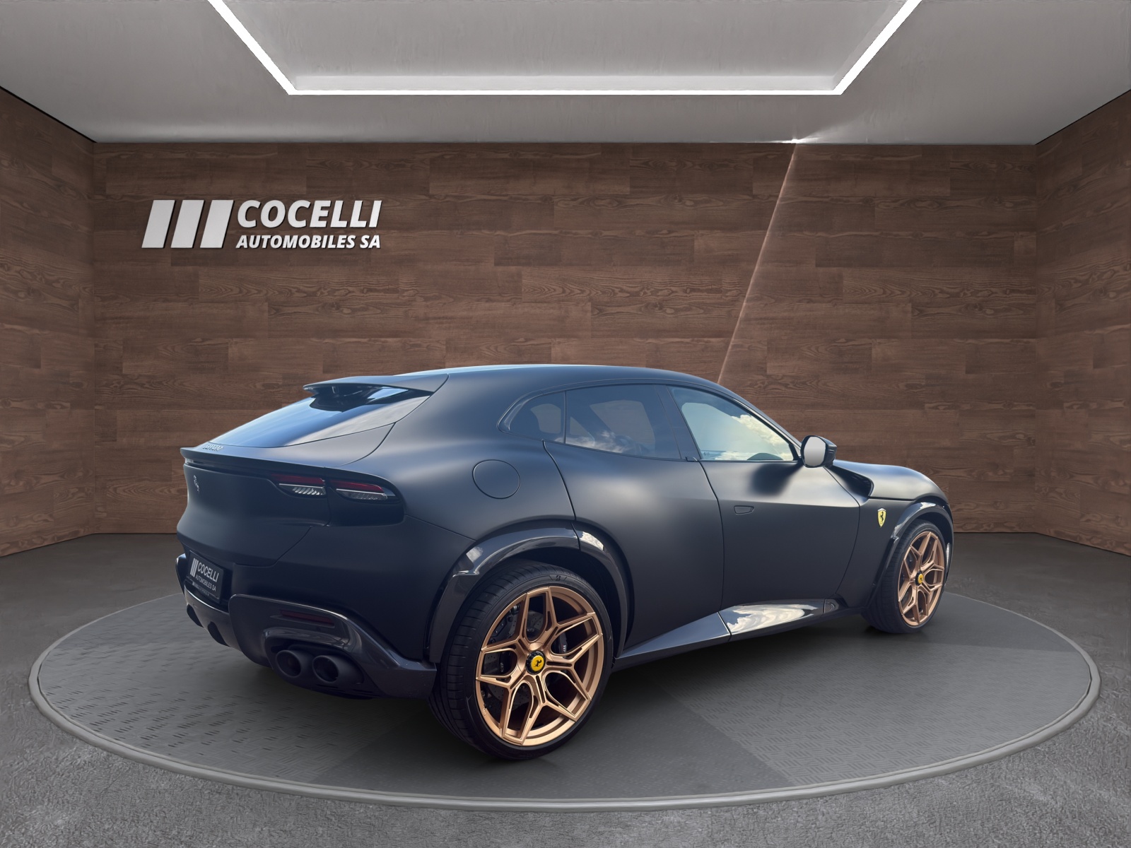 FERRARI Purosangue 6.5 V12 " Pack Carbon"-image-4