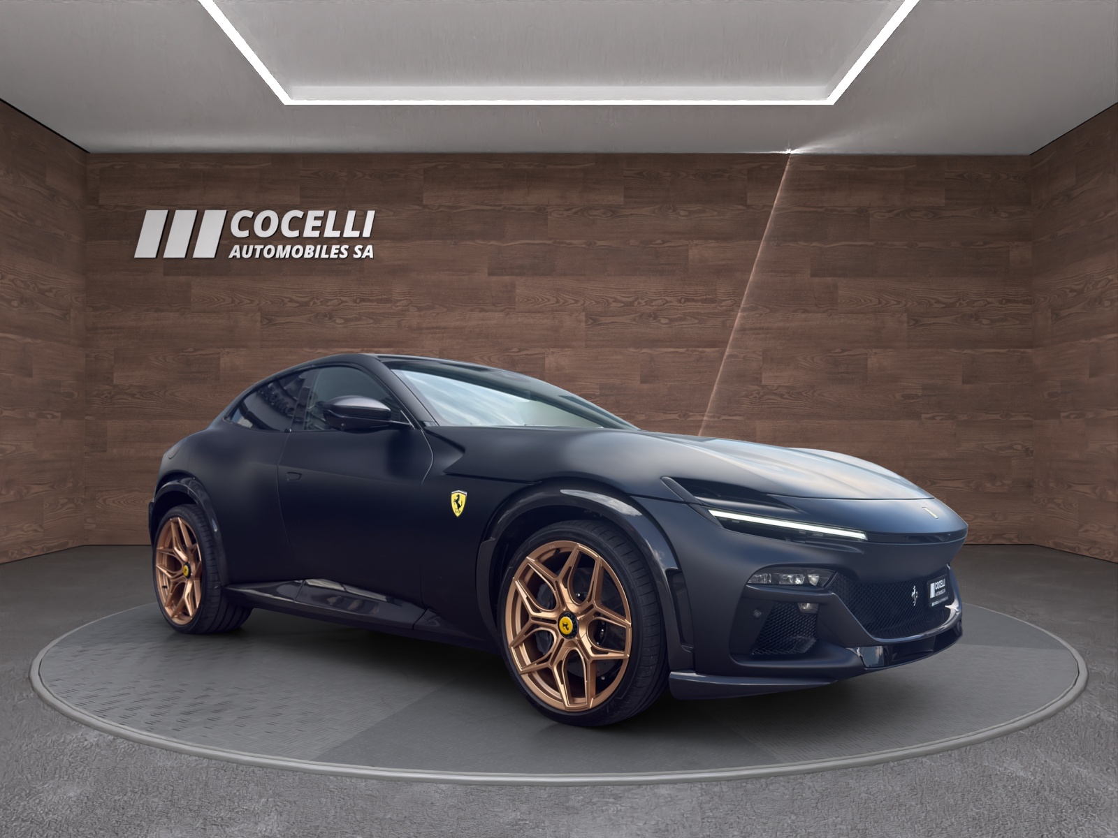 FERRARI Purosangue 6.5 V12 " Pack Carbon"-image-2