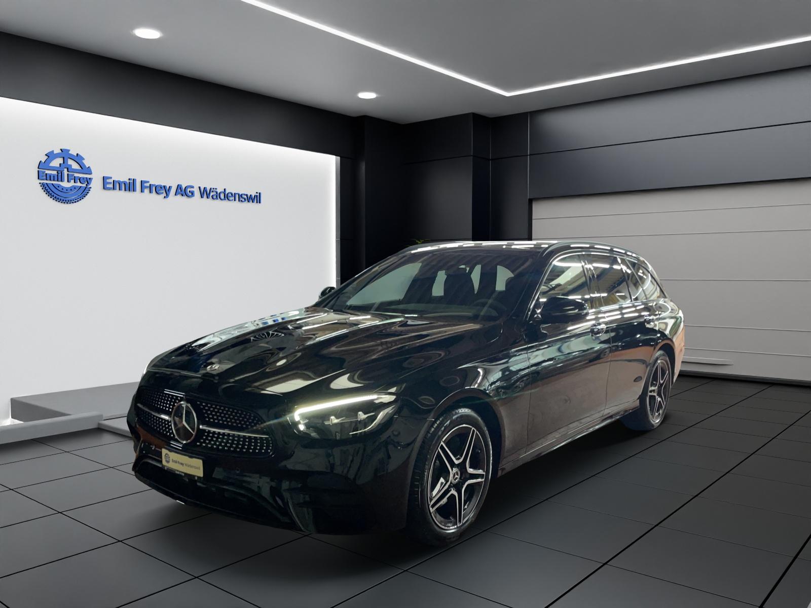 MERCEDES-BENZ E 220 d 4MATIC T-Modell Swiss Star AMG Line-image-0