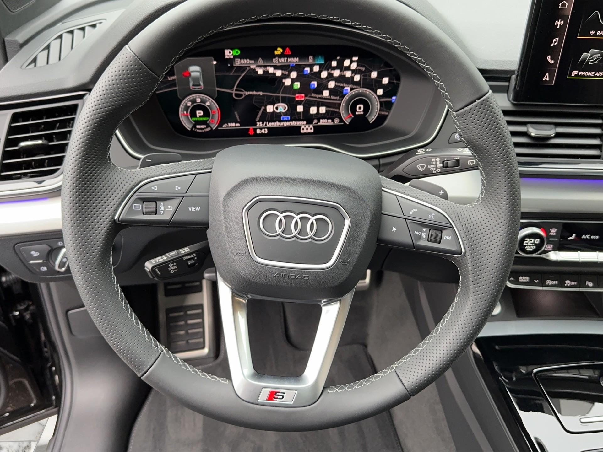 AUDI Q5 40 TDI S-Line quattro Black Edition 4x4 Leder / Head Up / Panoramadach-image-15