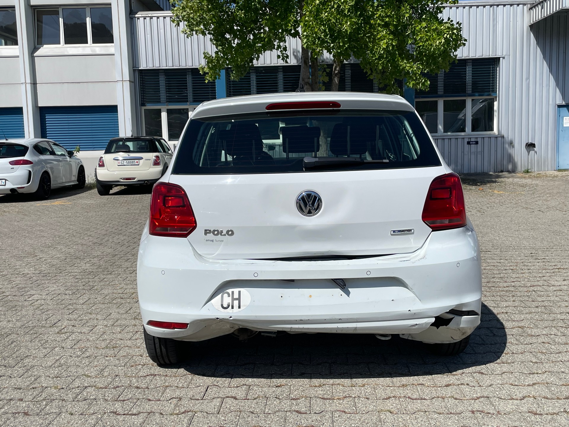VW Polo 1.0 BMT Trendline * Unfall Wagen und Hagel *-image-4
