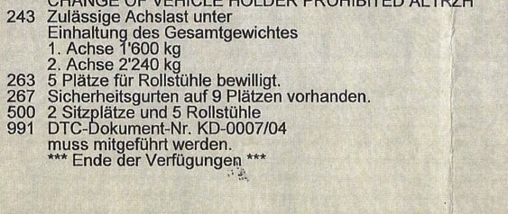 MERCEDES-BENZ Sprinter 314 - 9 Plätze - Behindertengerechtes Fahrzeug-image-14