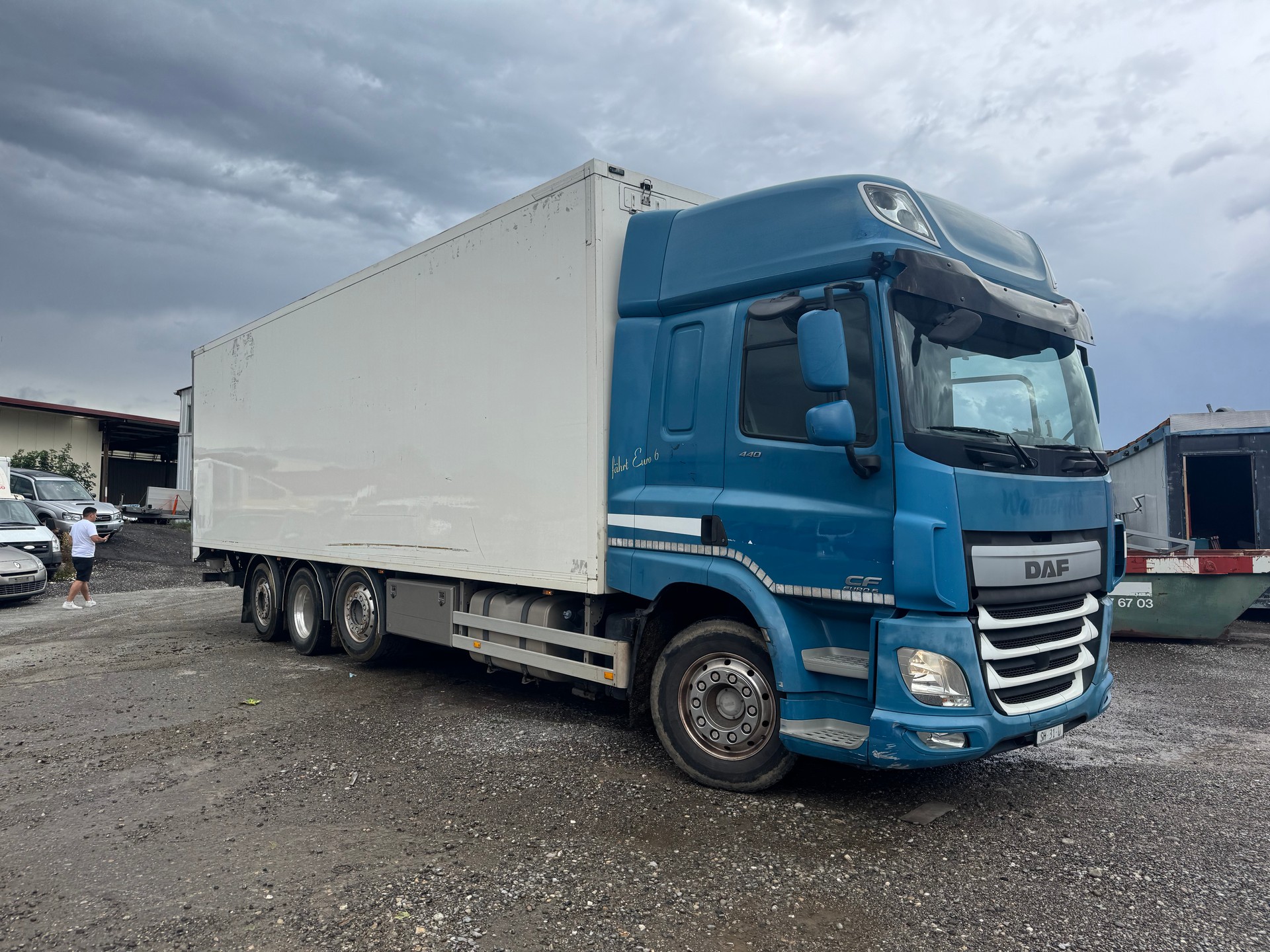 DAF CF 440 8x2 Klimat.kasten/Hebebühne
