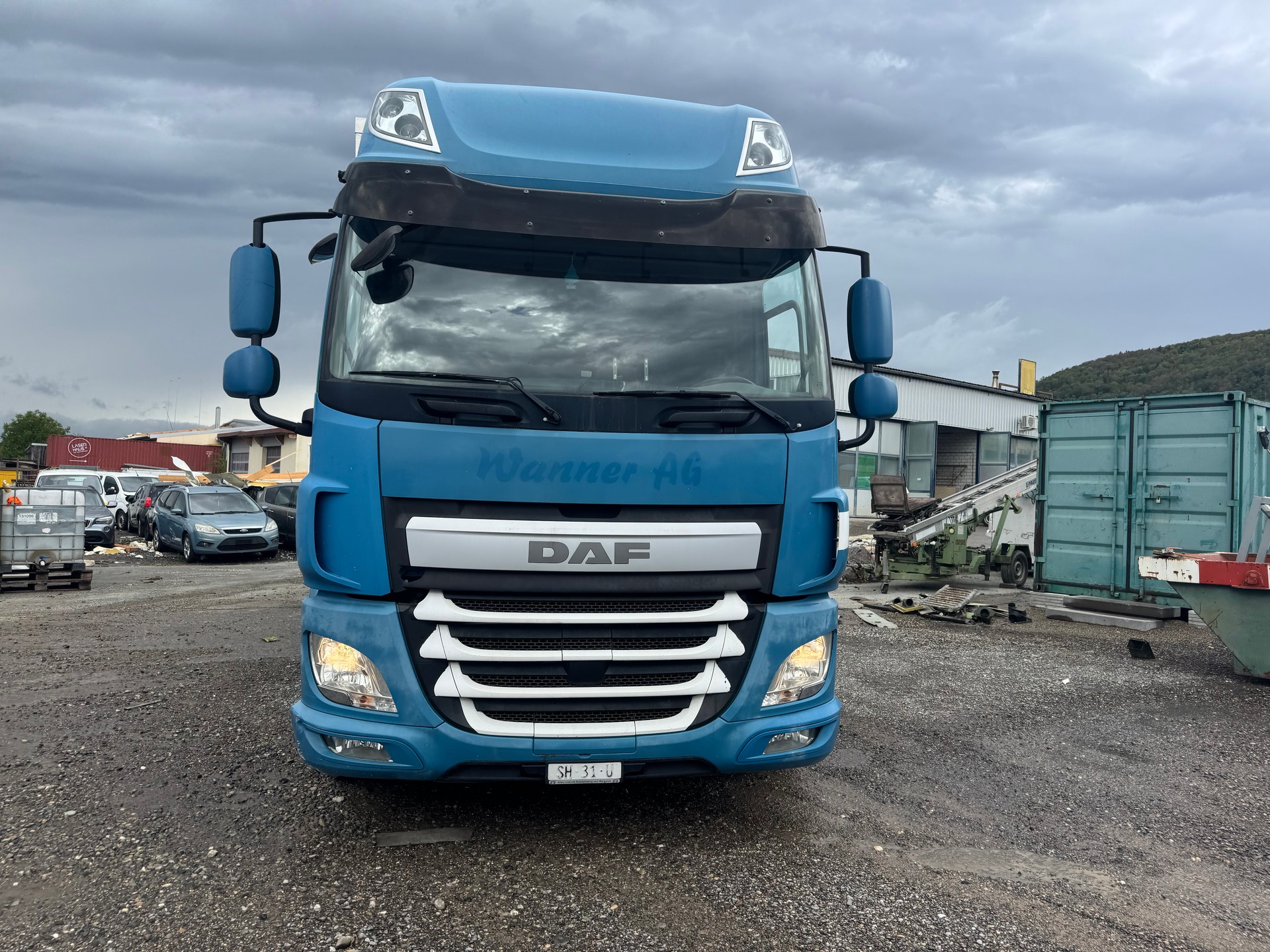 DAF CF 440 8x2 Klimat.kasten/Hebebühne-image-1