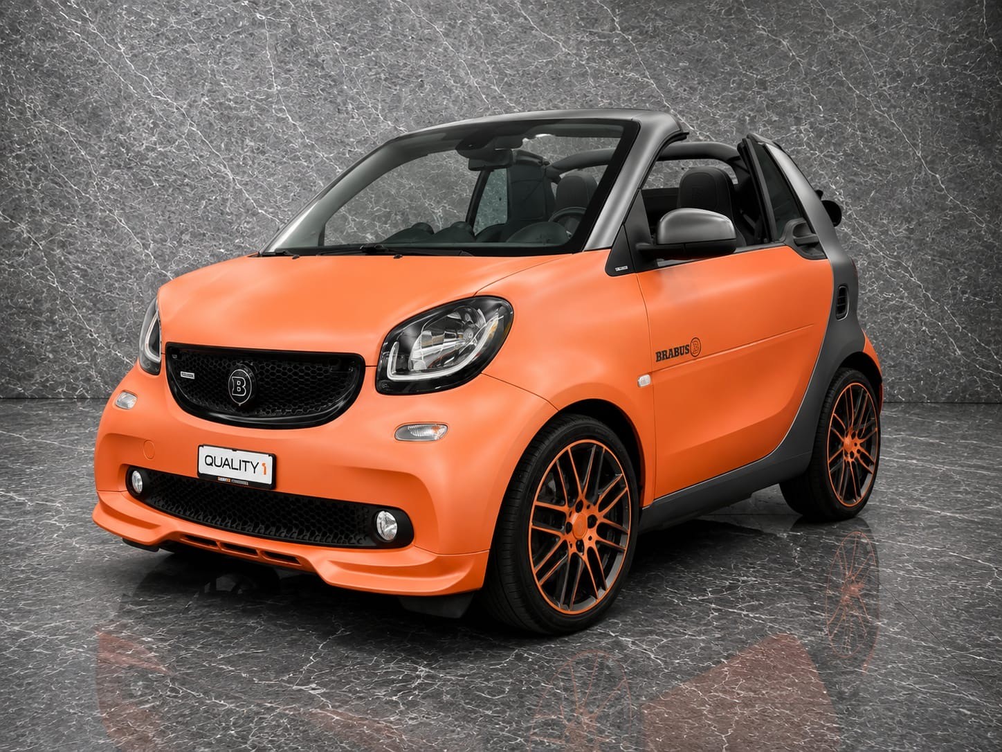 SMART fortwo Cabrio 109 Brabus twinmatic-image-0