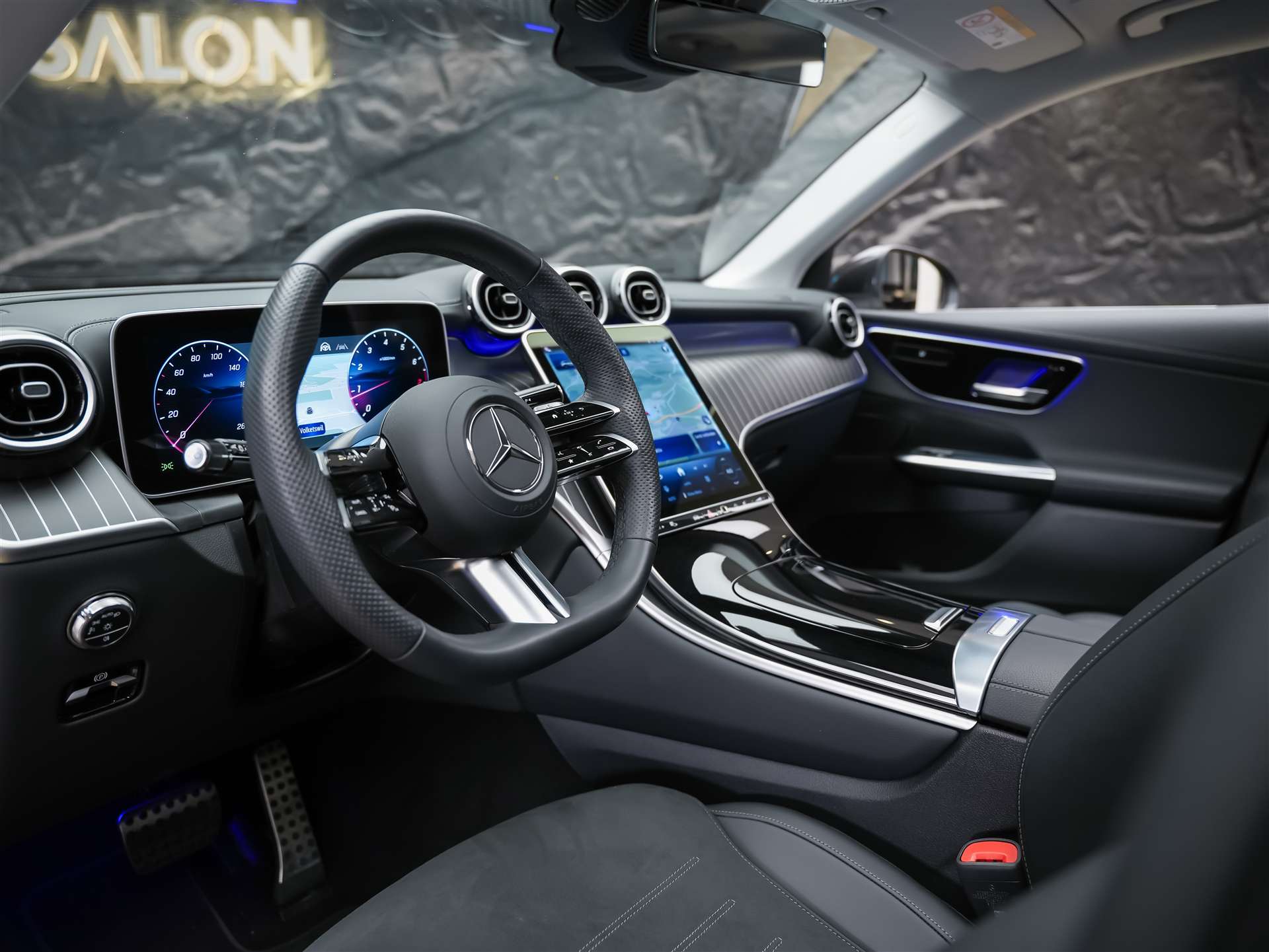 MERCEDES-BENZ GLC 300 4Matic AMG Line 9G-Tronic *Facelift*21" Felgen*Panorama*AHK*360° Kamera*-image-8
