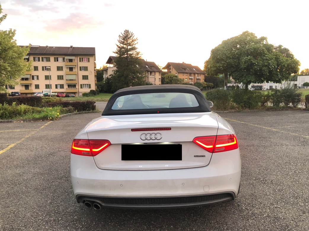 AUDI A5 Cabriolet 3.0 TDI clean quattro S-tronic-image-4