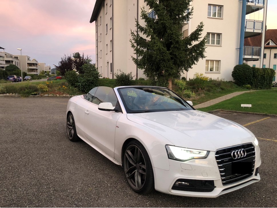 AUDI A5 Cabriolet 3.0 TDI clean quattro S-tronic-image-1