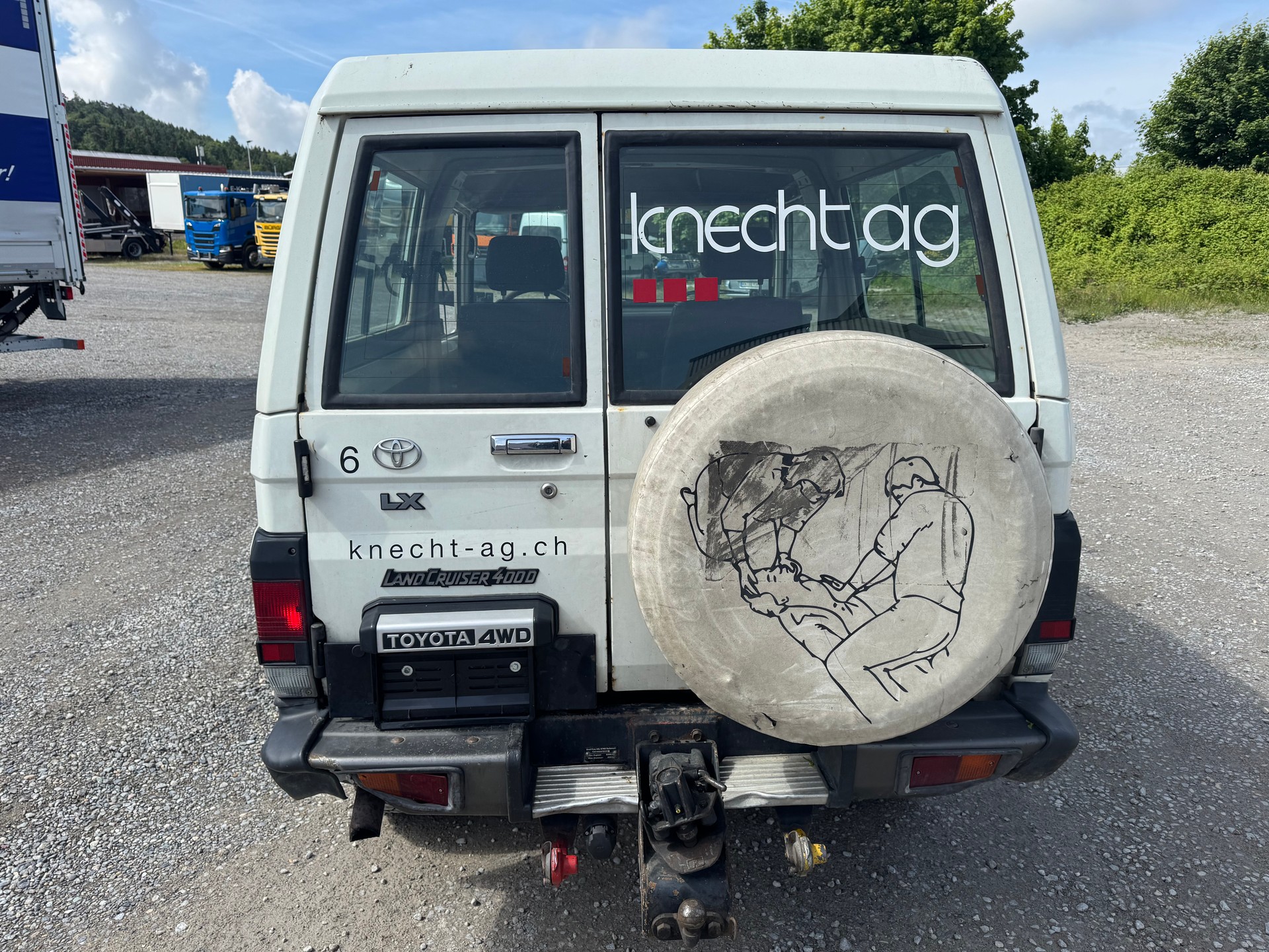 TOYOTA Land Cruiser 400 FRP-Top 4.2 D HZJ73-image-6