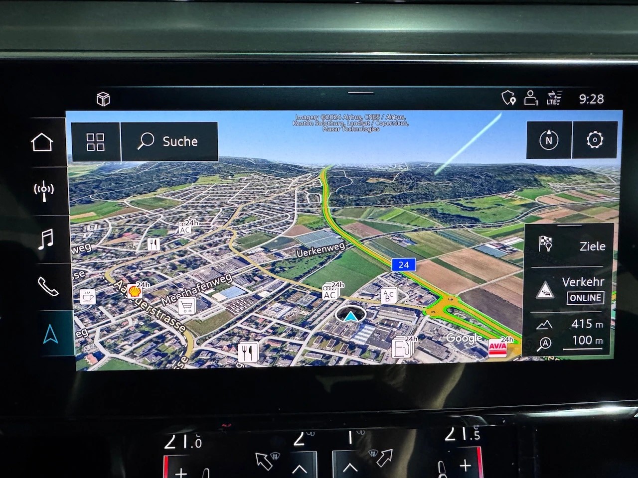 AUDI e-tron 55 Sportback S Line Black Edition quattro 95kWh 408PS / CH-Fahrzeug mit TOP-Ausstattung-image-22