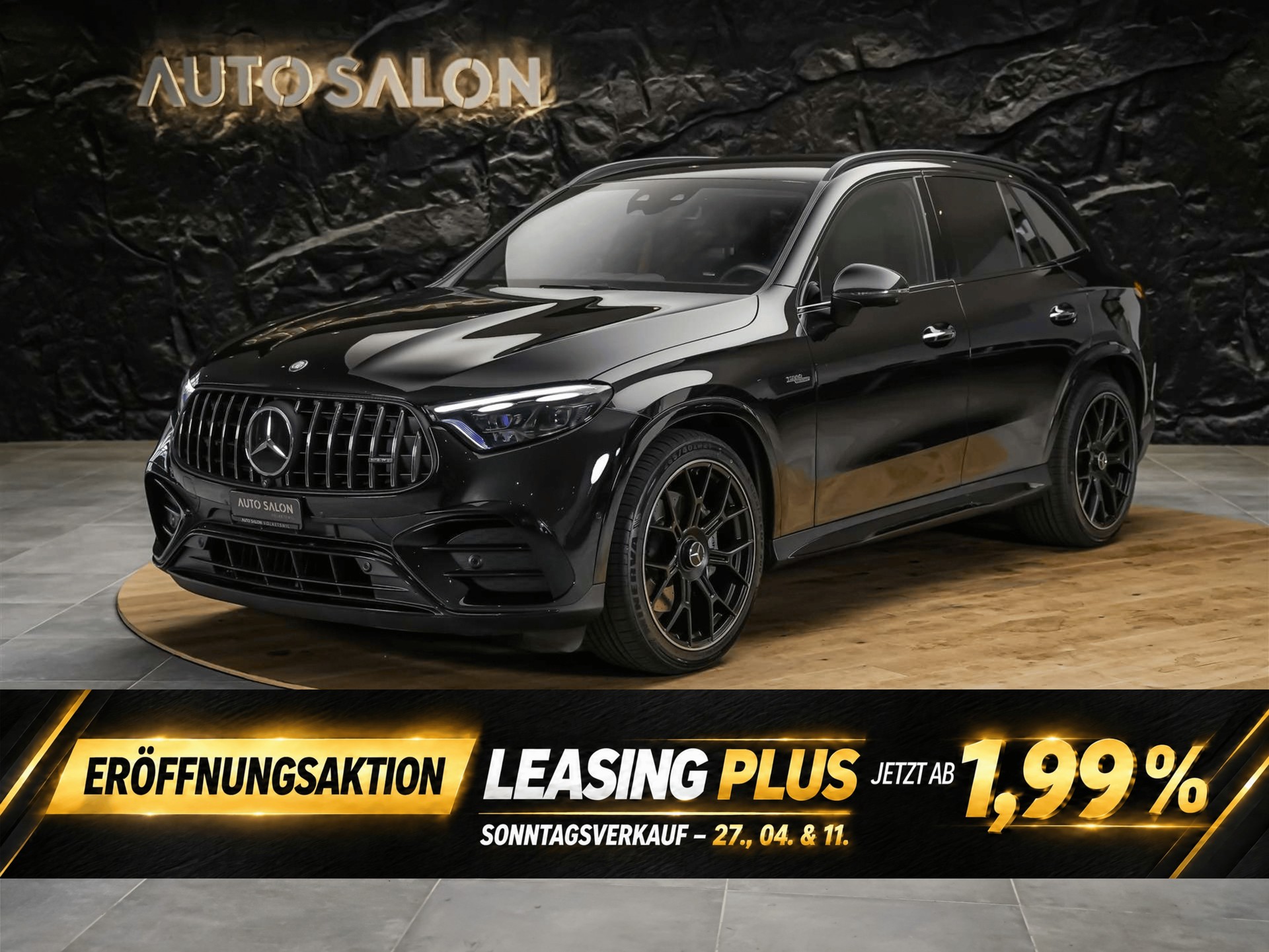 MERCEDES-BENZ GLC 43 AMG Executive Edition 4Matic 9G-Tronic *Facelift*21" Felgen*Lenkradheizung*AHK*-image-0