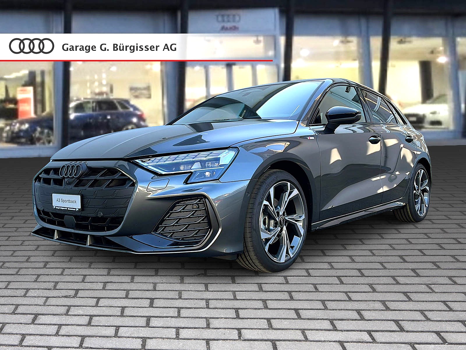 AUDI A3 Sportback TFSI 110 kW S line Attraction S tronic Daytongrau Perleffekt