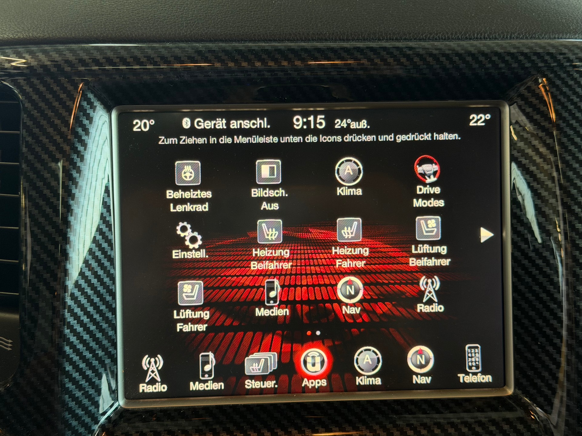 JEEP Grand Cherokee 6.4 V8 HEMI SRT8 Automatic | Frisch ab Service | Sternenhimmel | KW Federn-image-22