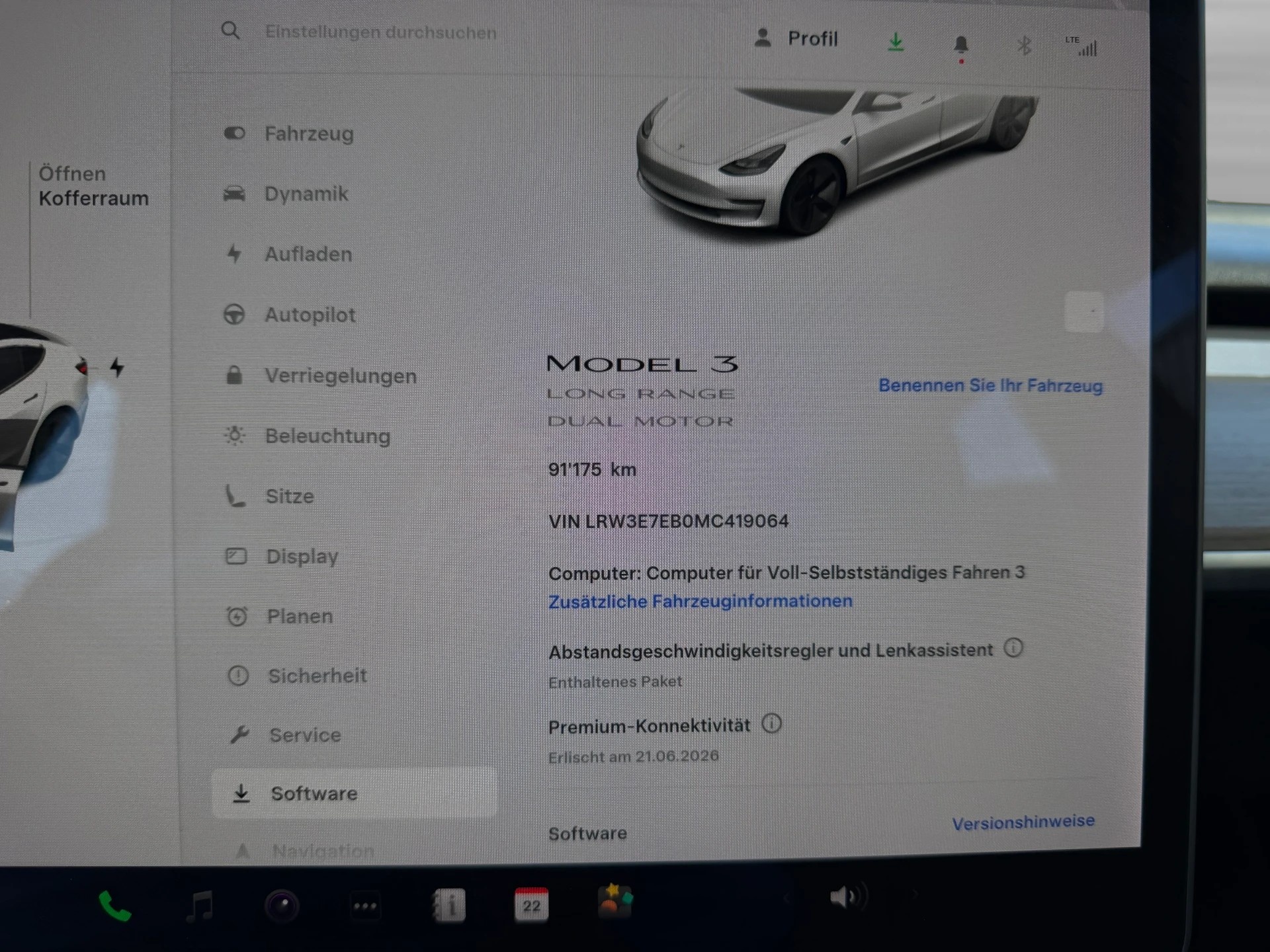 TESLA Model 3 Long Range Dual Motor AWD | Frisch MFK | FSD 3 | Wärmepumpe | inkl. Batteriezertifikat-image-15
