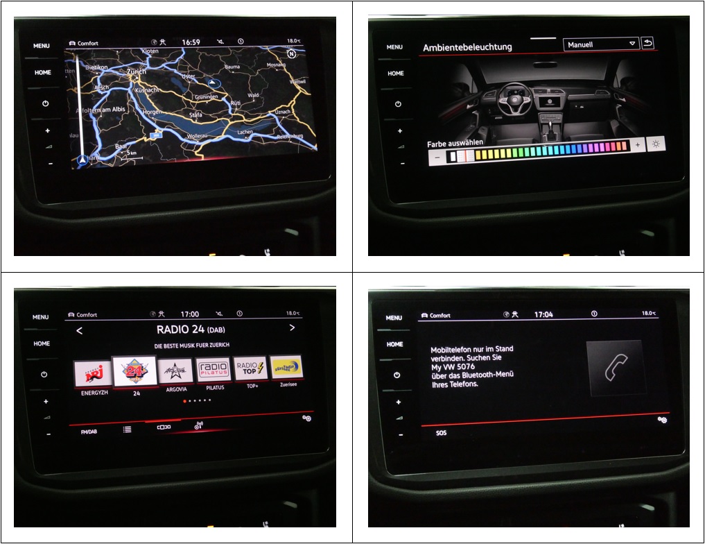 VW Tiguan Allspace 2.0 TSI 4Motion DSG - R-Line - Black Style - Panorama - Leder - Head-Up - Standheizung - 360° Kamera - 245 PS-image-12