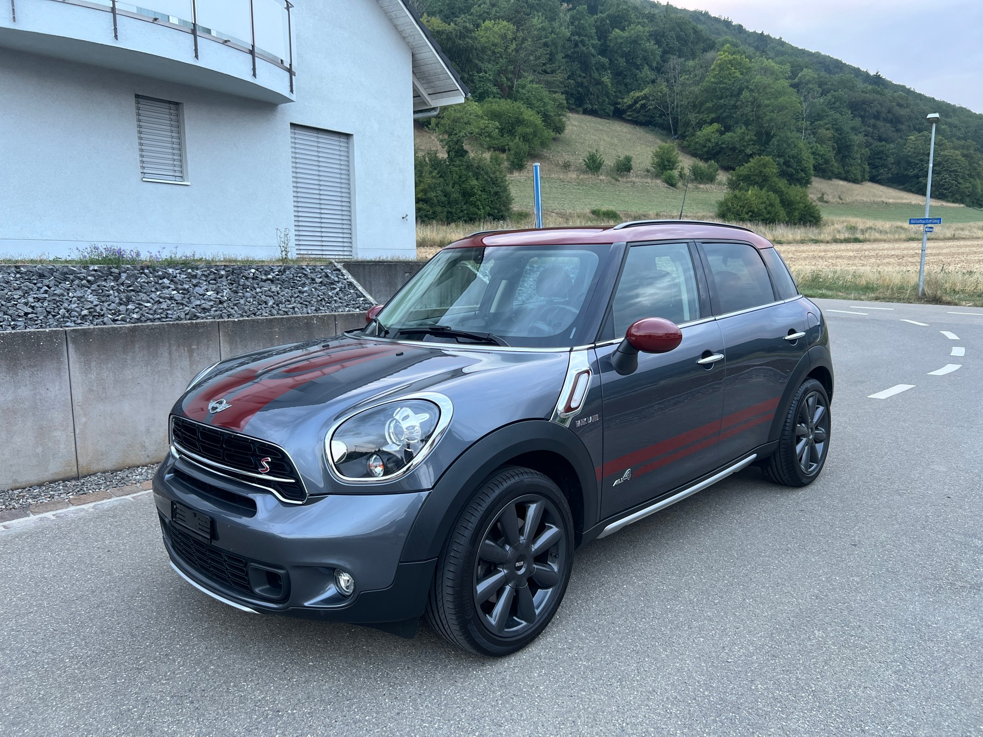 MINI Countryman Cooper S ALL4 Steptronic * Park Lane * LEDER *-image-1