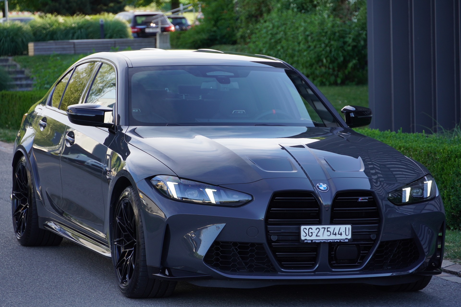BMW M3 Competition M xDrive//Dravitgrau//Werksgarantie bis 11.2028//-image-2