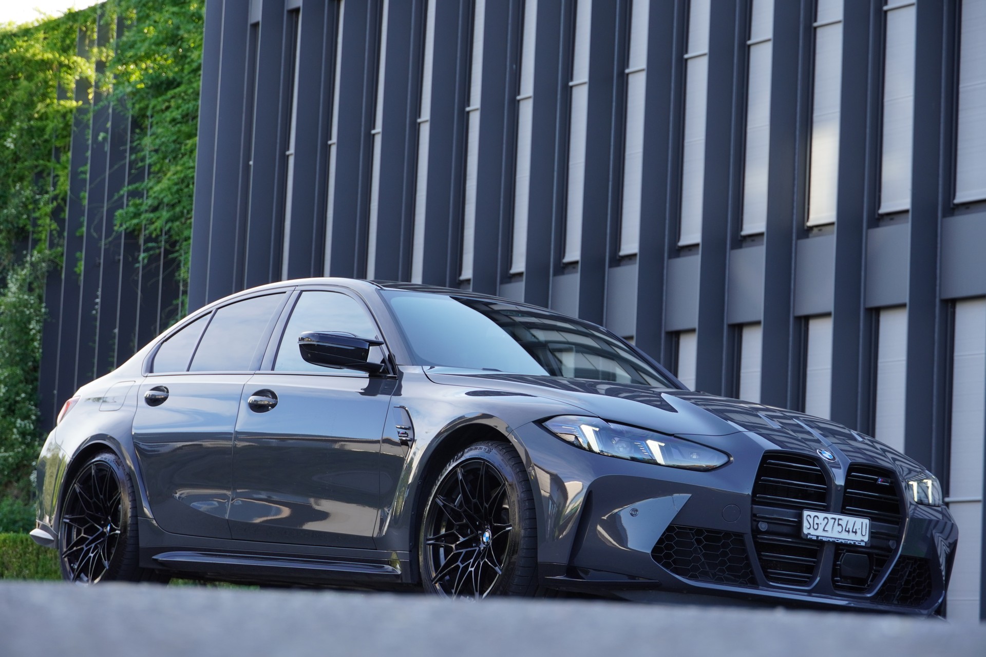 BMW M3 Competition M xDrive//Dravitgrau//Werksgarantie bis 11.2028//-image-1