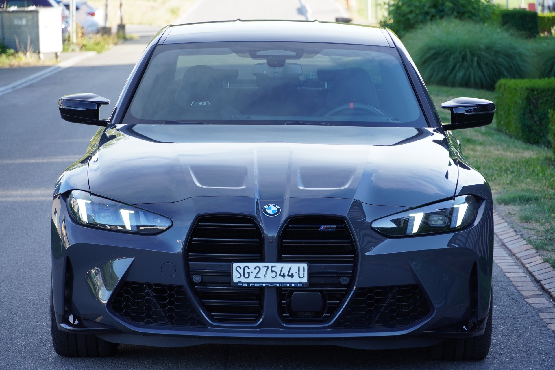 BMW M3 Competition M xDrive//Dravitgrau//Werksgarantie bis 11.2028//-image-3