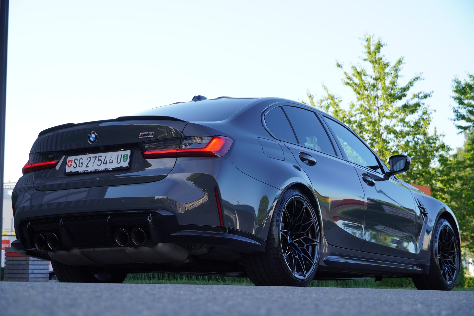 BMW M3 Competition M xDrive//Dravitgrau//Werksgarantie bis 11.2028//-image-5