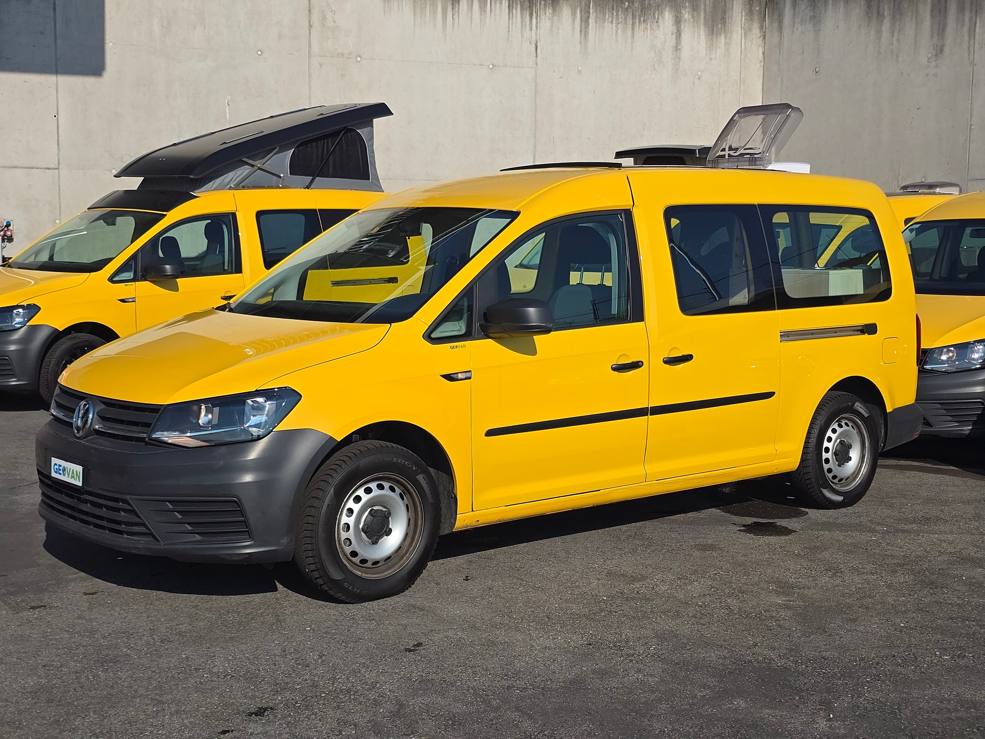VW GEOVAN L - 102PS Bezin - Klima - PDC hinten - DAB+ - 2 x Schiebetür - grosses Fensterpaket-image-0